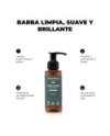 Champú de barba
